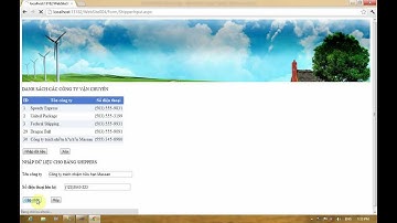 Bài 18: Nhập dữ liệu có kí tự Unicode