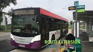 SBS8936Z Scania KUB Euro V Gemilang (SBS Transit) (SERVICE 102) (Route Extension to Seletar Airport)