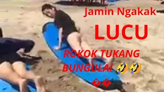 Rokok Tukang Bungulai - Bercanda dengan Bule bahasa Banjar Di Bali - Pelatih Surfing Antonio