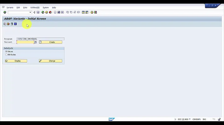 How to delete a Variant in SAP Through SA38 - DayDayNews