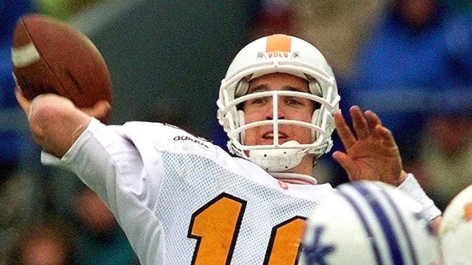 The moment that Peyton Manning took over at QB for the Vols after