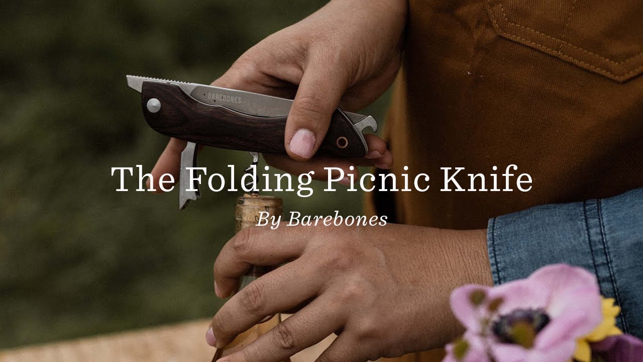 Barebones Living Solo Folding Knife - HMS-2110 : BBQGuys