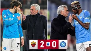 Jose Mourinho Mind Games vs Napoli's Osimhen and Kvaratskhelia