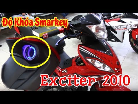 Huyền Thoại Exciter 2010 nâng cấp Khóa Smarkey phong cách 2019 | Phú Tài Decal