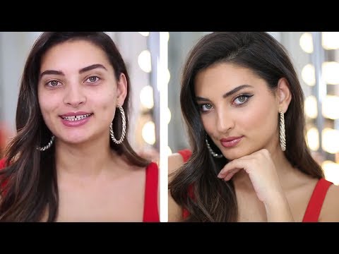 Video: Modisches Make-up für Abschlussball 2018 für blaue Augen