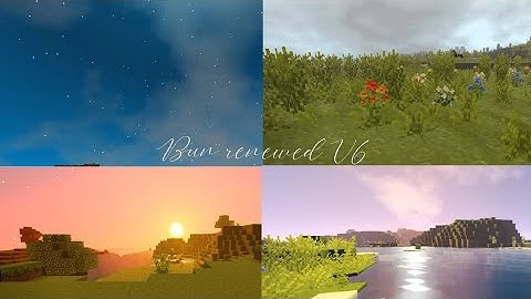 Bun renewed V6 shader|aesthetic shader and realistic🫶🏻