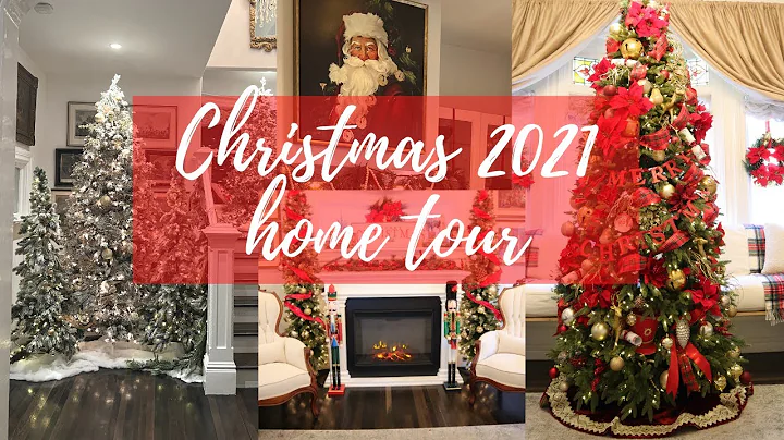 CHRISTMAS HOME TOUR 2021 // WHOLE HOUSE HOME TOUR ...