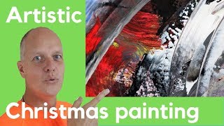 Artistic Christmas gifts - Artistic Christmas painting ideas