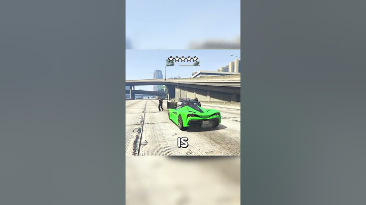 You Can Get ARRESTED While Having 5 STARS In GTA 5
