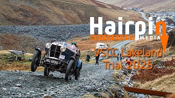 VSCC Lakeland Trial 2025 | Brutal hill climbing in historic cars [HD]