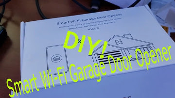 WiFi Smart Garage Door Opener & Monitor Setup - Meross MSG100