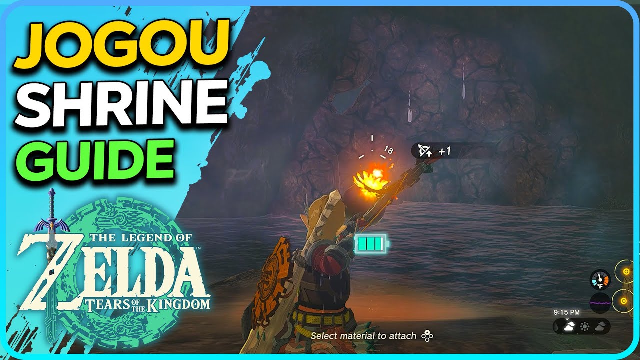 Jogou Shrine Zelda Tears of the Kingdom YouTube