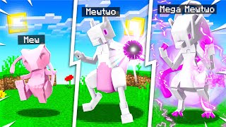 LIFE OF MEGA MEWTWO IN MINECRAFT!