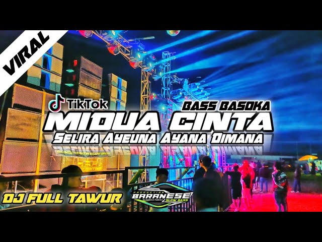 DJ MIDUA CINTA CEK SOUND PROTONS AUDIO 2022 ||FULL BASS BARANESE|| class=