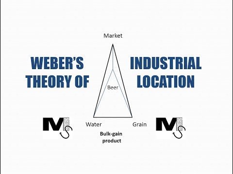 Video: Ano ang modelo ng lokasyon ng industriya ni Weber?