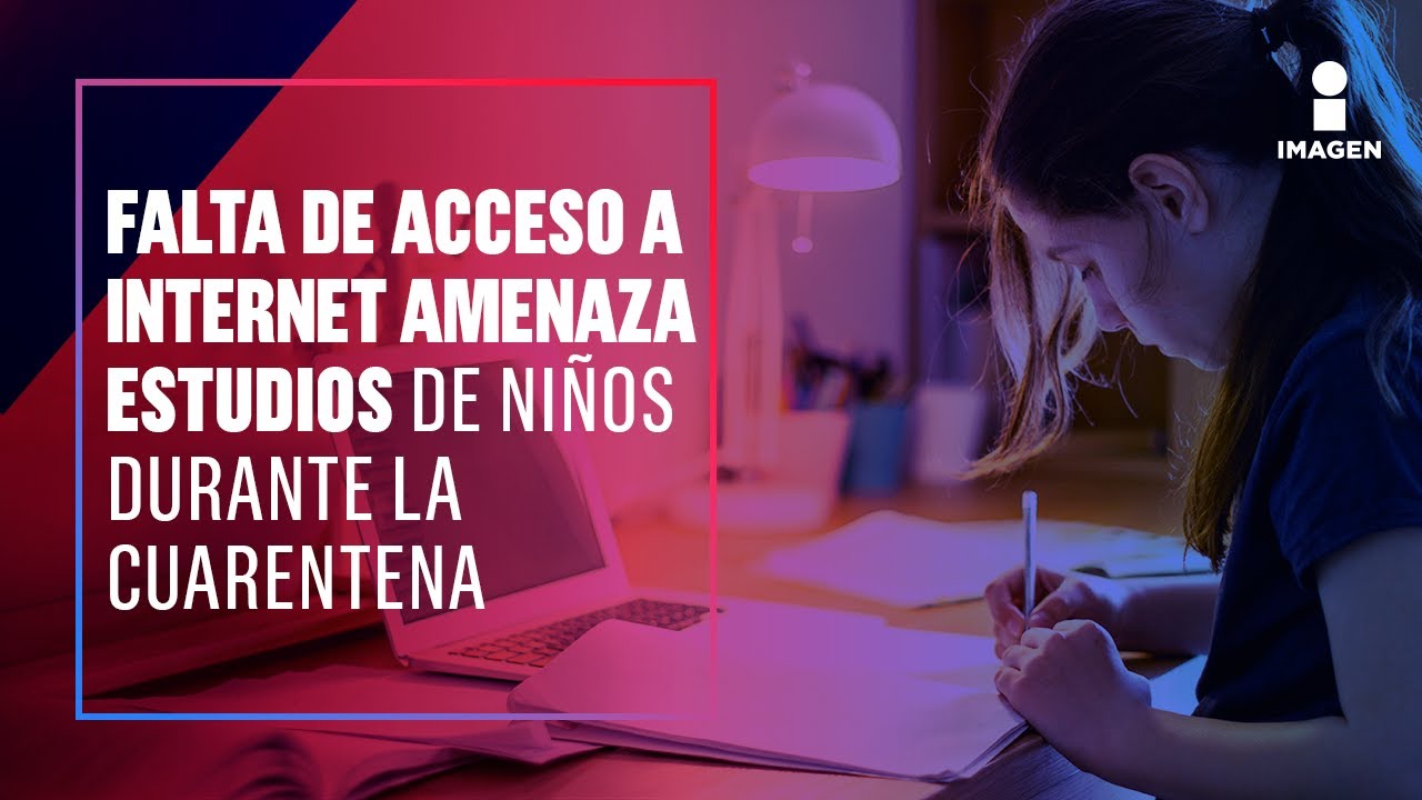 Niños sin acceso a tecnología temen perder el año escolar | Noticias con Yuriria Sierra - YouTube
