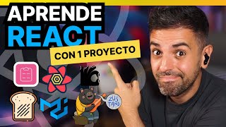 TUTORIAL REACT JS desde cero | Crea una aplicación paso a paso | React Query, Zustand, Wouter.