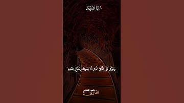سورة الفرقان بصوت ناصر للقطامي #القران_الكريم #القرآن_الكريم #اكسبلور #المصحف #لايك #الرحمن