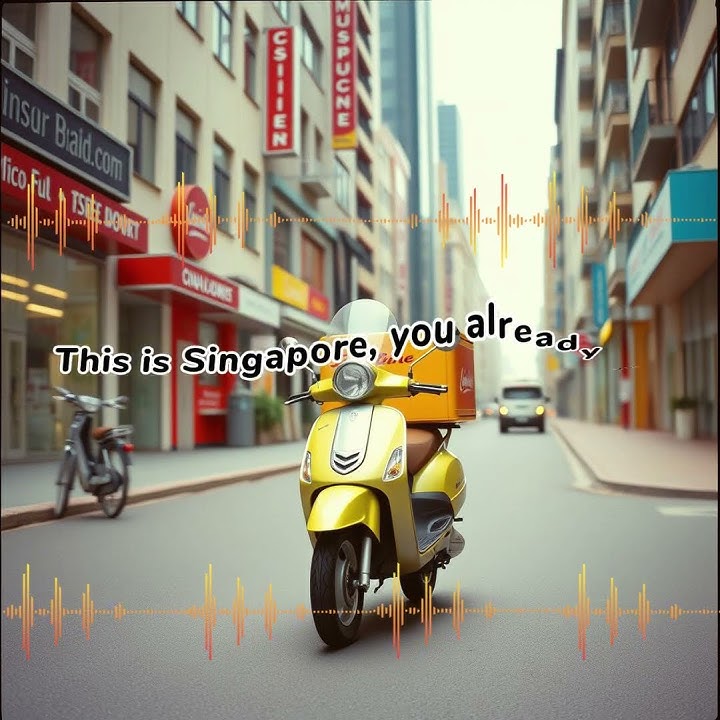 Original Lyric Video by: KE | Where’s My Order?| Funny Song for Delivery Riders (Singapore Edition)