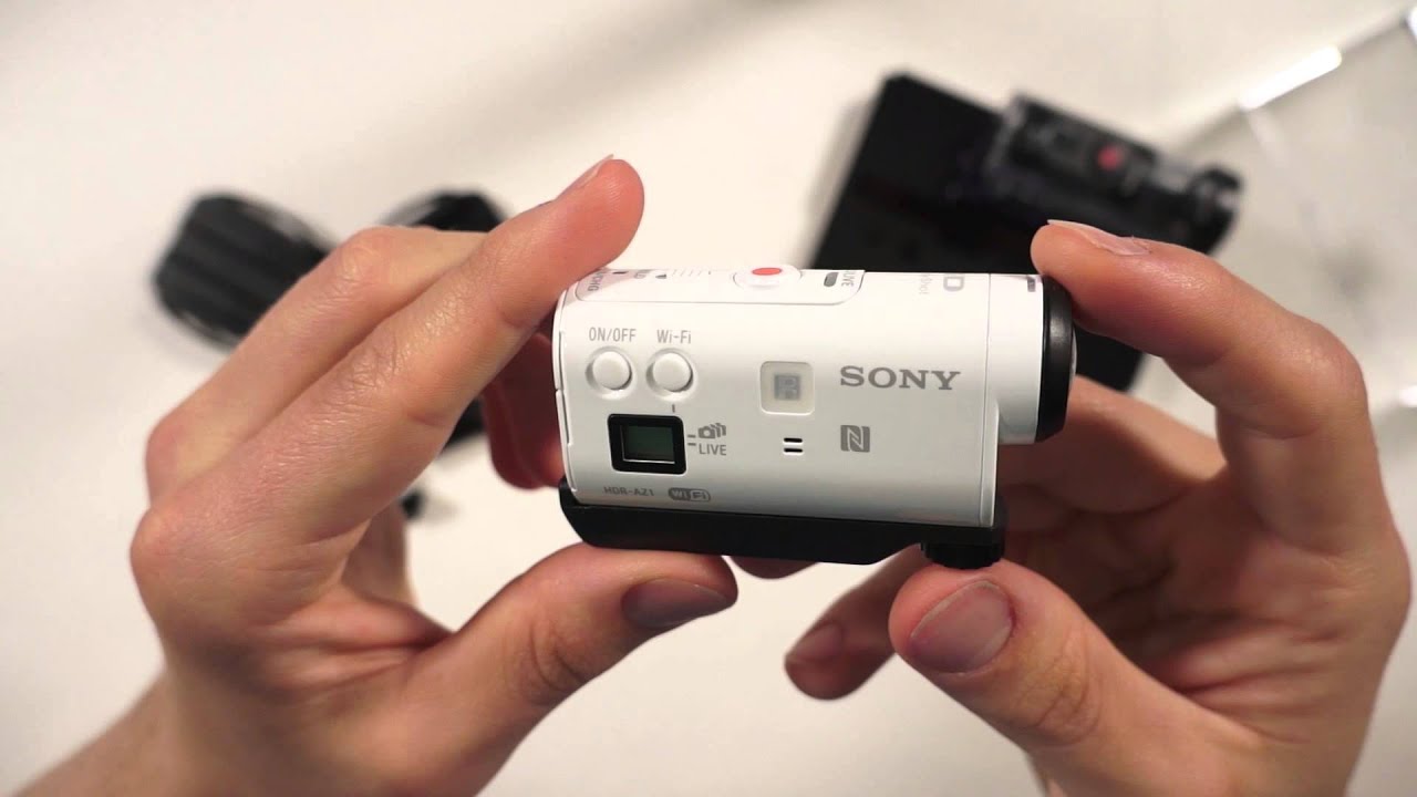 Sony Action Cam Mini HDR-AZ1 Unboxing - YouTube