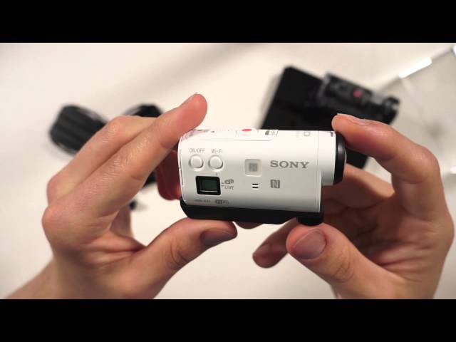 Sony Action Cam Mini HDR-AZ1 Unboxing - YouTube