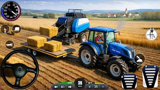 Real Tractor Farming Simulator Game | Village Farming GamePlay #1 screenshot 2