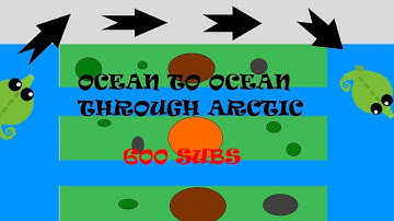 600 SUBSCRIBER SPECIAL // OCEAN TO OCEAN THROUGH ARCTIC SOLO MOPE.IO CHALLENGE  // Cat Origins
