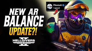 Helldivers 2 CEO Talks AR Balance Update!? And Cape Competition!