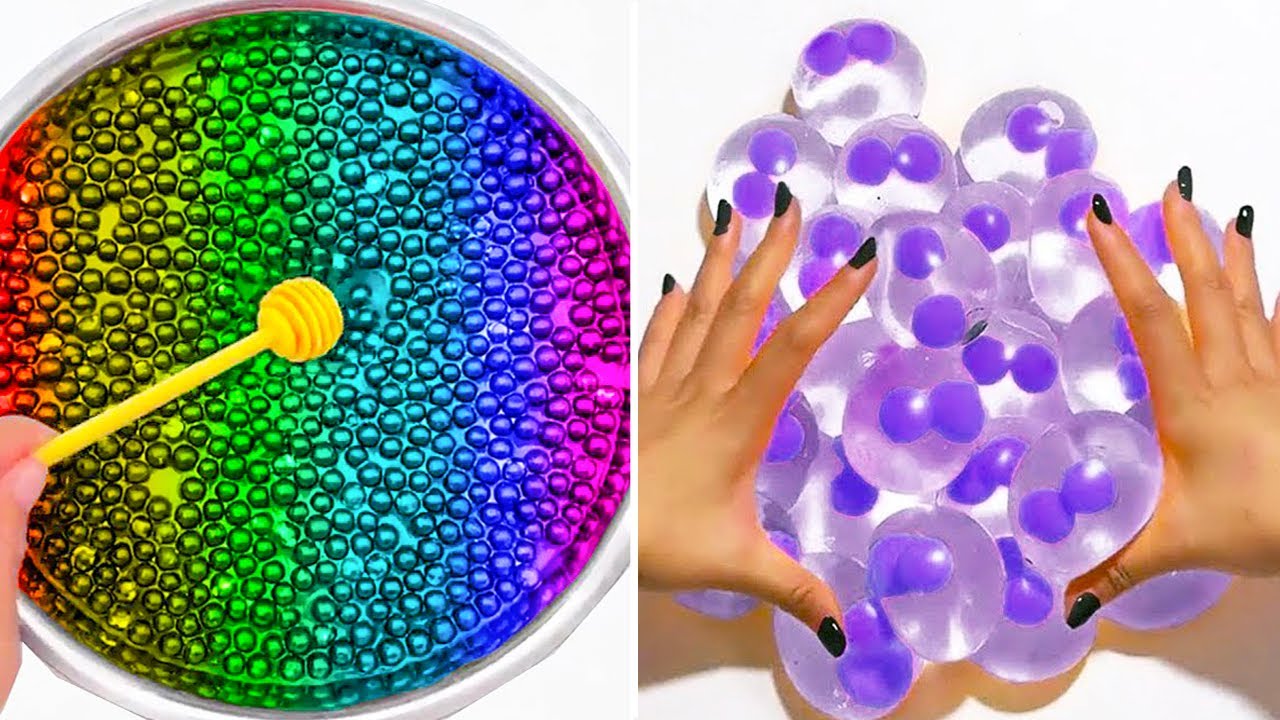 3 Hours Of Oddly Satisfying Slime ASMR - Relaxing Videos for Better ...