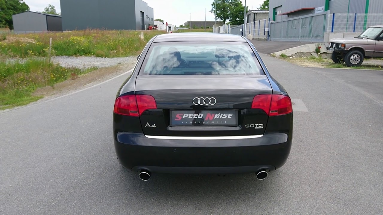 Audi A4 3.0 Tdi - Speed Noise - YouTube