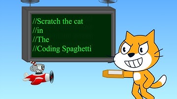 This INSANE Scratch Cat Cuphead Aeroplane Boss Fight!