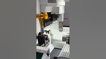 Accuracy testing standards for CNC lathes in Switzerland. #machine #machinetools #cncfactory #cnc