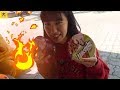 뽀로로 불닭 짜장면 먹방 놀이 Pororo black Fire noodle | MariAndKids Vlog