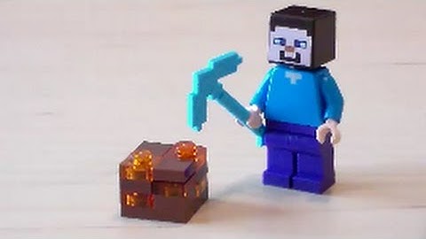 Lego Minecraft Magma Block Tutorial