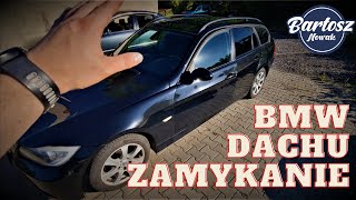 Awaryjne zamykanie i kalibracja panoramy oraz rolety w BMW e91 e61 e46 e83 e70 3 5 x3 x5