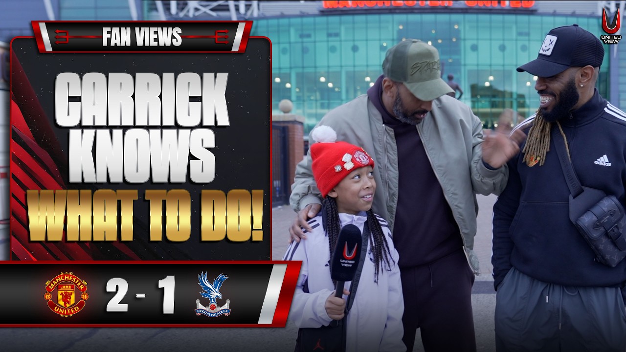 Sesko Has All The Ingredients! | Man United 2-1 Crystal Palace | Fan View