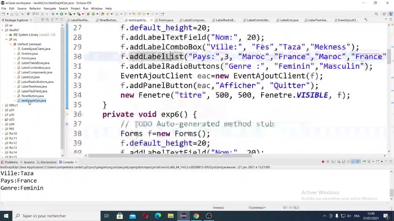 Java 21-01-2021 - YouTube
