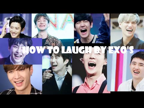 HOW TO LAUGH BY EXO'S || EXO LAUGHING COMPILATION