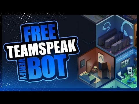 Kostenloser TEAMSPEAK Verify Bot mit CLOUDNET Support