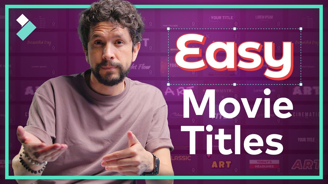 Create Hollywood Style Titles with EASE!