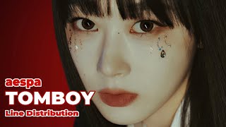 How Would aepsa sing “TOMBOY” by (G)I-DLE (Line Distribution)
