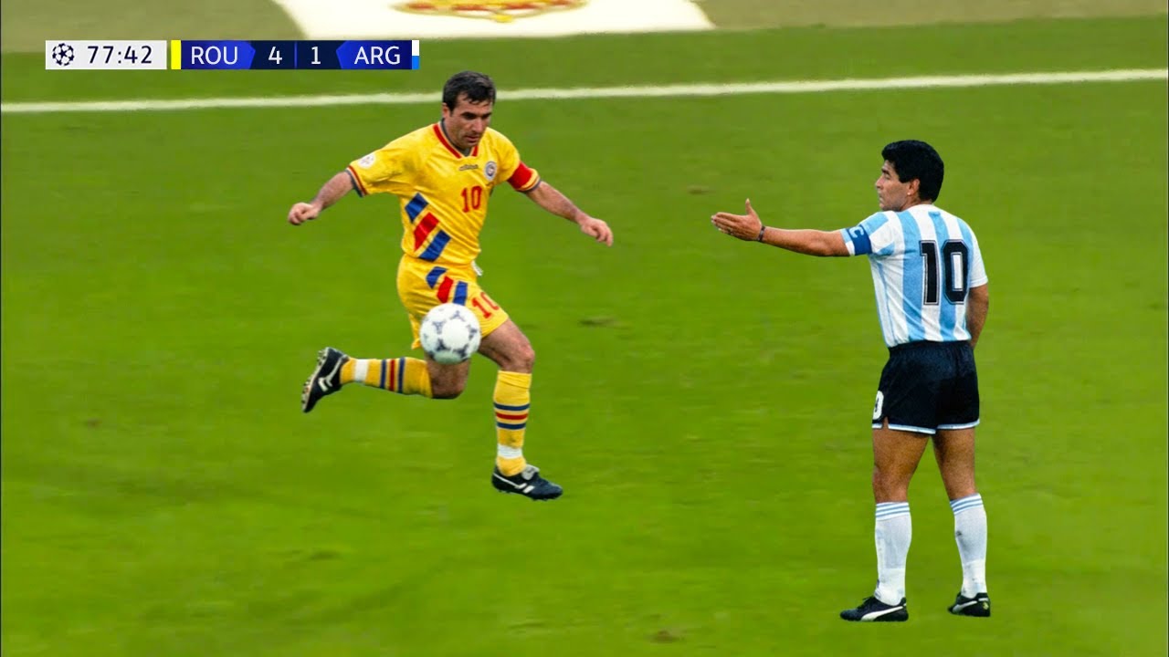 Diego Maradona will never forget this humiliating performance by Hagi