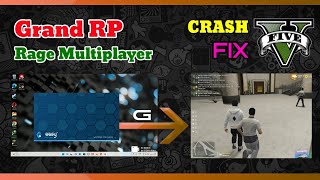 GTA 5 Grand RP crash fix Rage Multiplayer crashes after loading Windows 11 / 10 (Part-1)