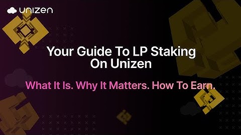 Stake LP Tokens on Unizen | Earn ZCX with bZCX/BNB