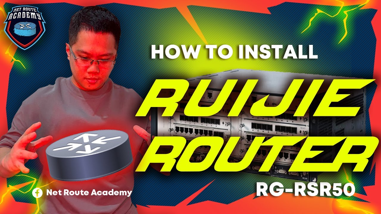 Easy Steps to Install RUIJIE ROUTER in EVE-NG - YouTube