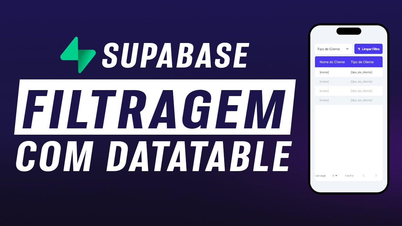 Como Criar um Filtro de Dados com DataTable no FlutterFlow - YouTube