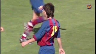 Spectacular Exhibition By Lionel Messi In A 200405 Barça B Derby