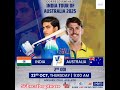 India vs Australia 2nd odi live on dd free dish dd sports #indvsaus #indvsaus2025 #indvsausodi2025