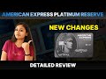 American express platinum reserve credit card review 2024 detailed features and benefits