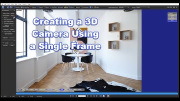 Creating a 3D Camera for Maya Using a single frame in Syntheyes